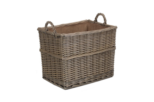 Medium Rectangular wicker basket