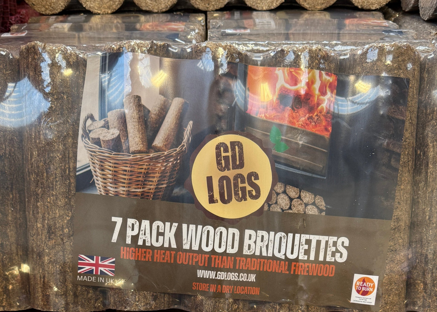 5 x 7 Pack GD Heat Logs