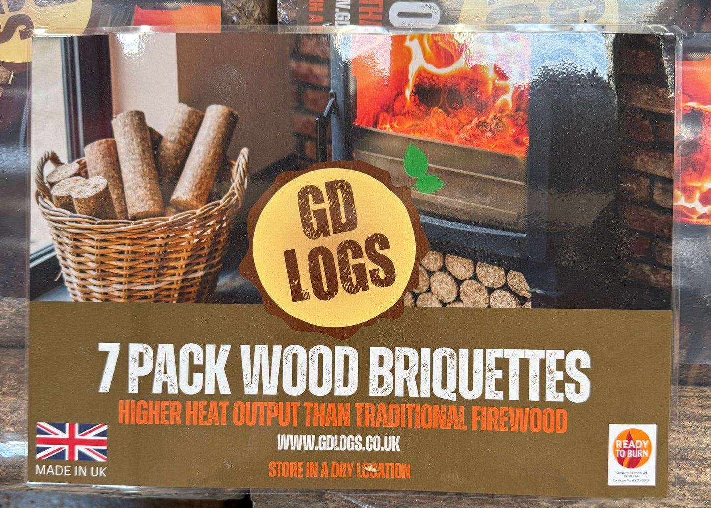 5 x 7 Pack GD Heat Logs