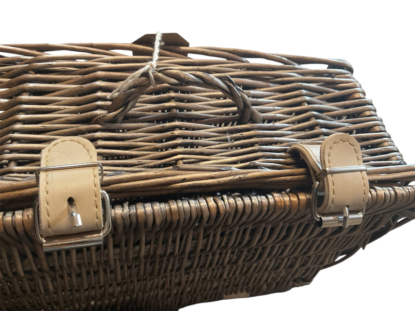 Small handle wicker basket