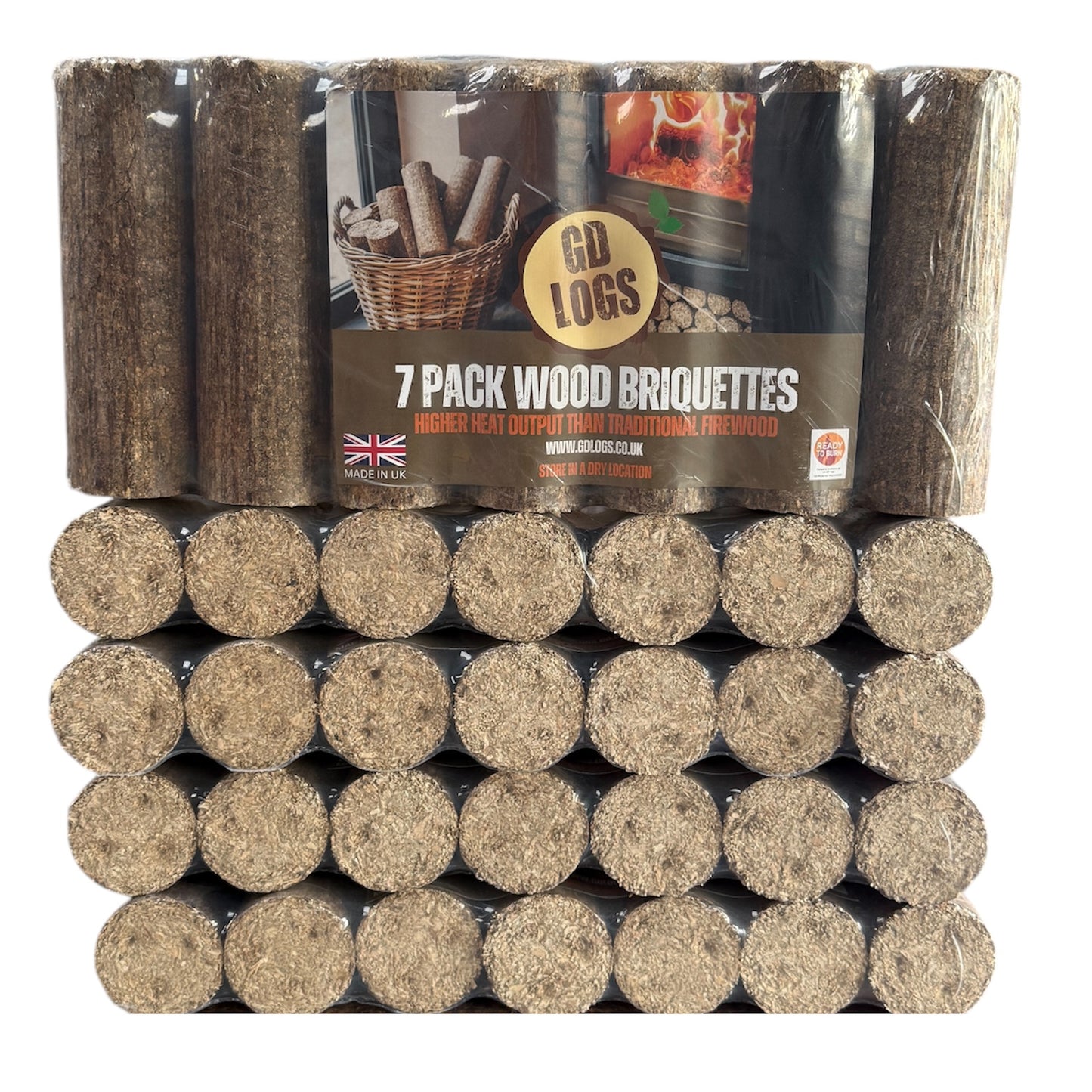 GD Heat Logs - 7 Pack