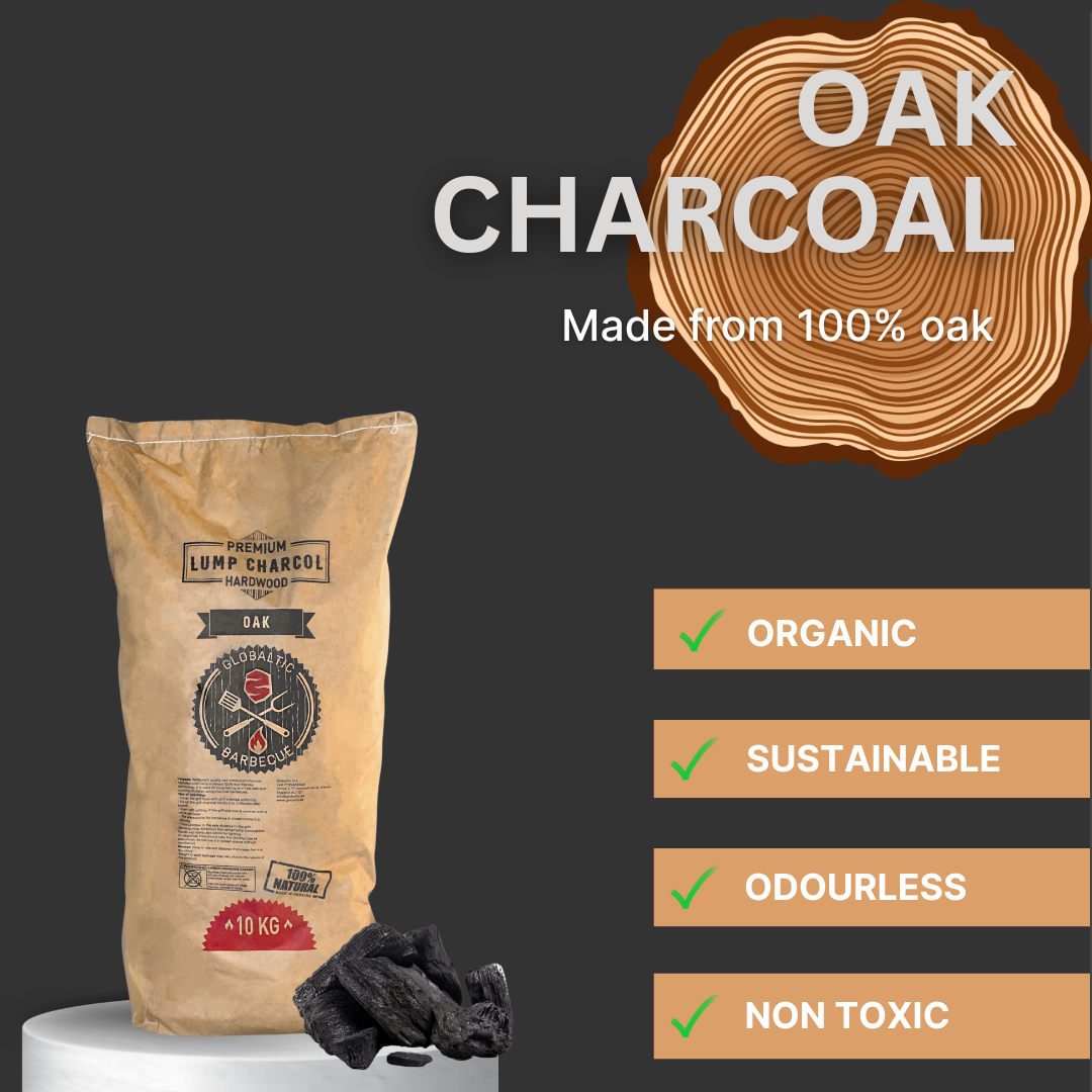 Oak lump Charcoal 10 KG