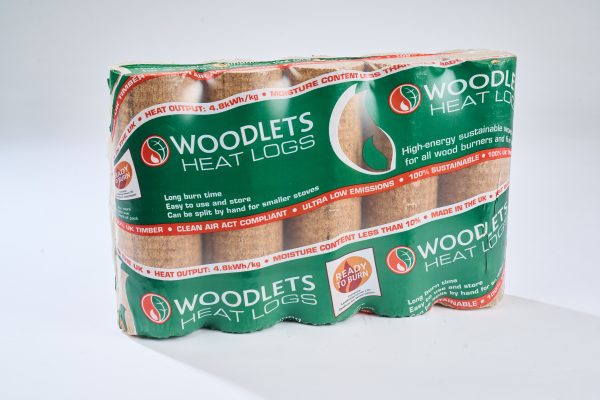 Woodlets Heat Logs 5 pack x3