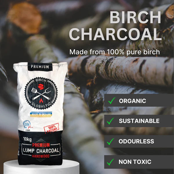 Birch lumpwood Charcoal 10kg