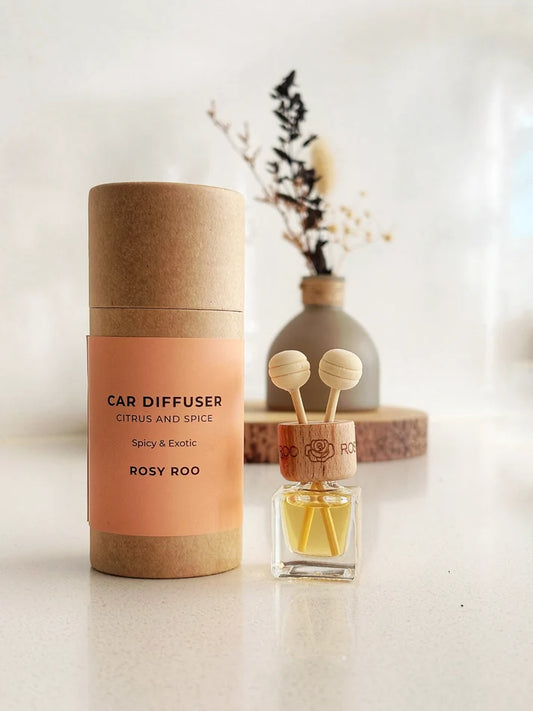Car reed diffuser - Citrus Spice