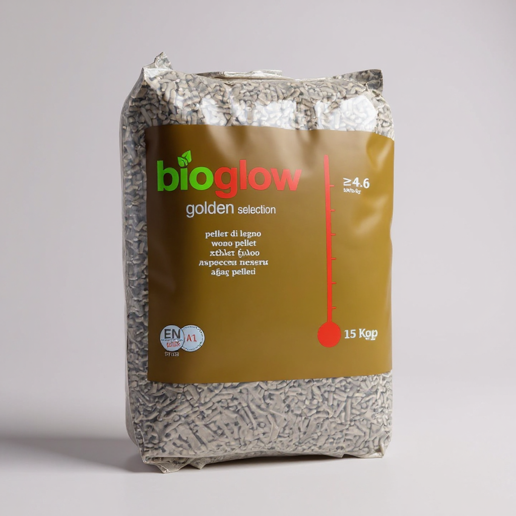15kg Bio Glow Wood Pellets Fuel