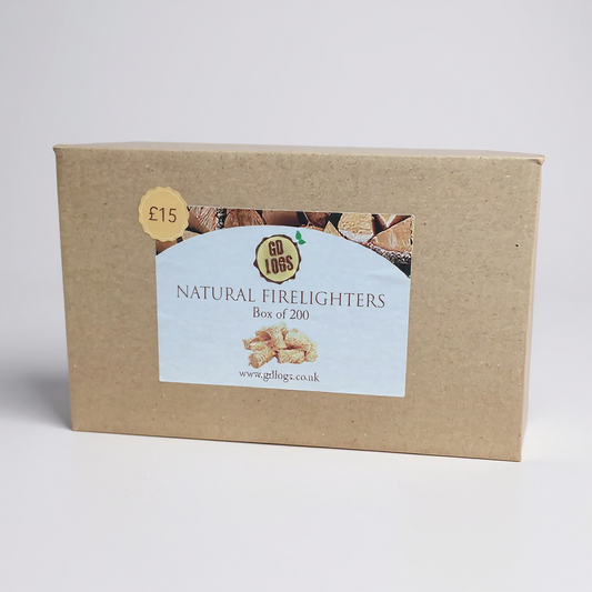 Firelighters Box of 200 Wood Wool lighters