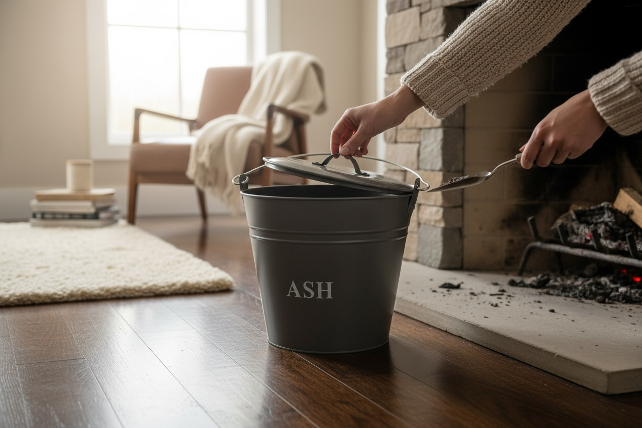 Ash bucket - GREY