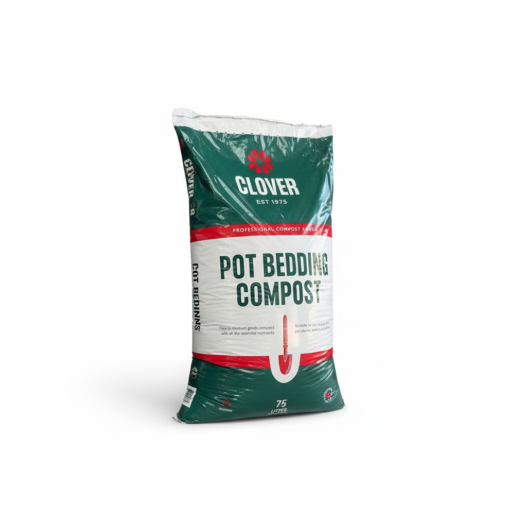 Clover Potting & Bedding Compost 75L – Multi-Purpose Garden Compost