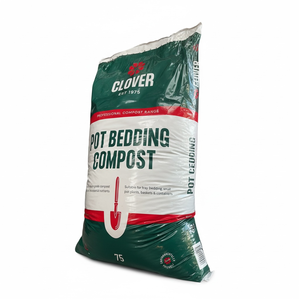 Clover Potting & Bedding Compost 75L – Multi-Purpose Garden Compost