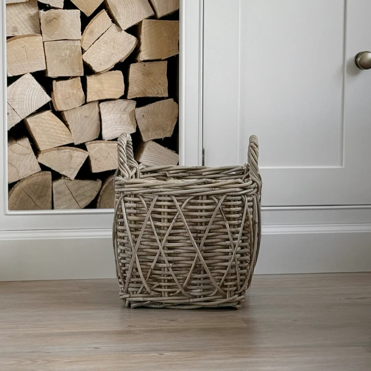 Square basket cross weave - Small